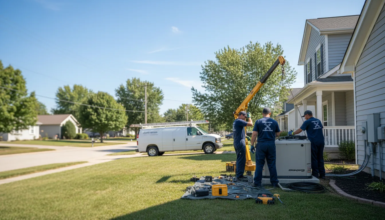 Generator Installation in Sharon Grove, KY near me